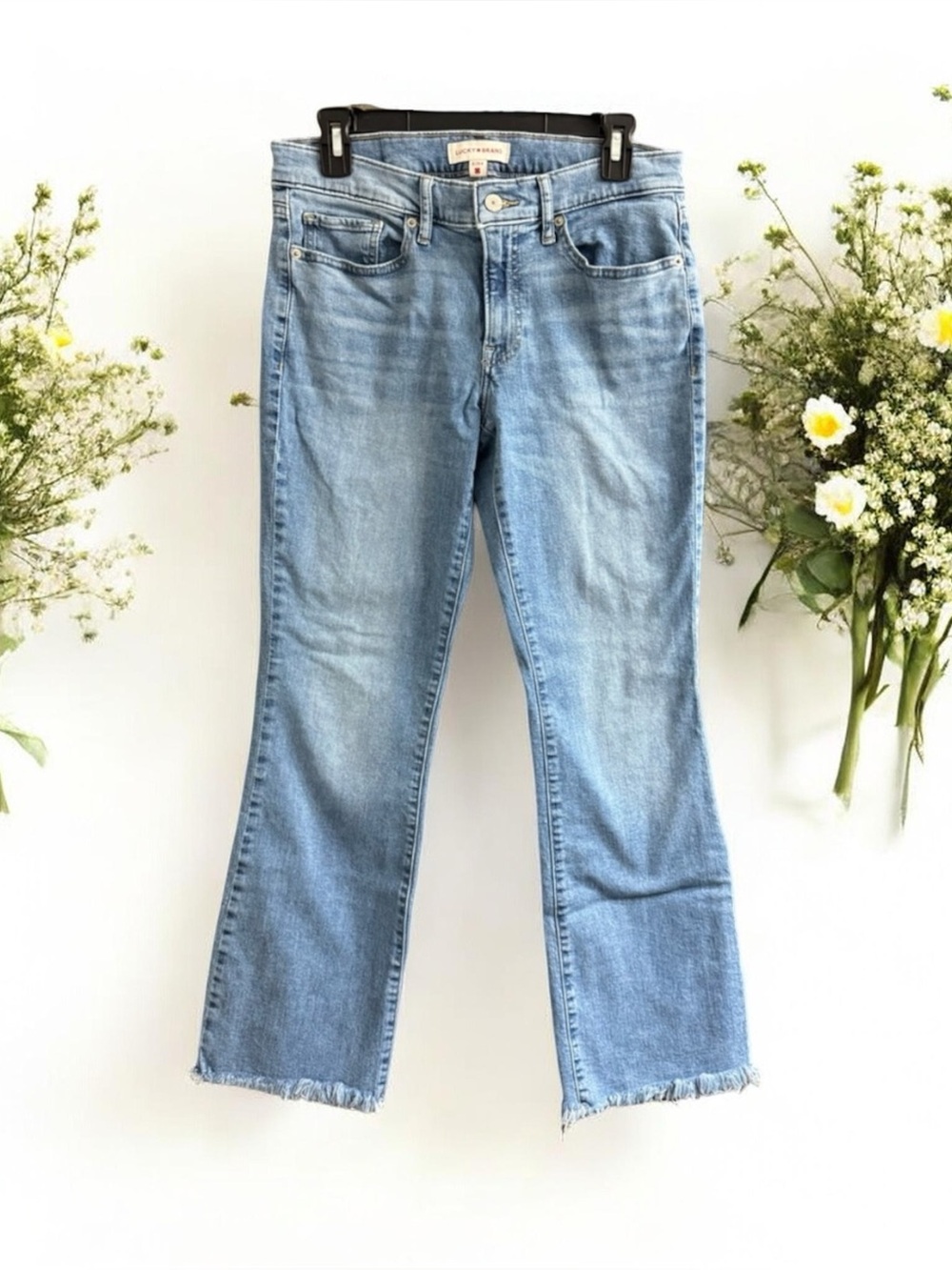 Lucky Brand Mid Rise Boot Cut Jeans